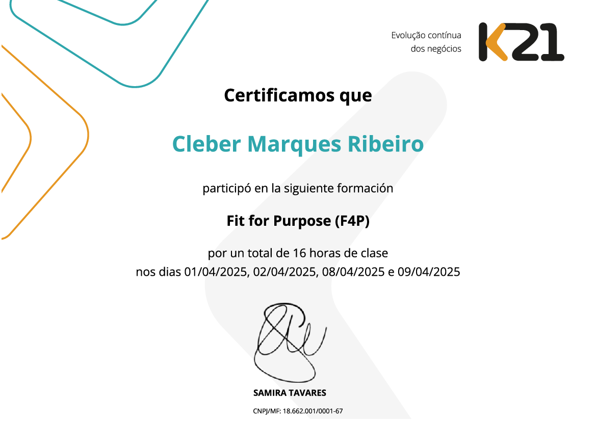 Certificado K21